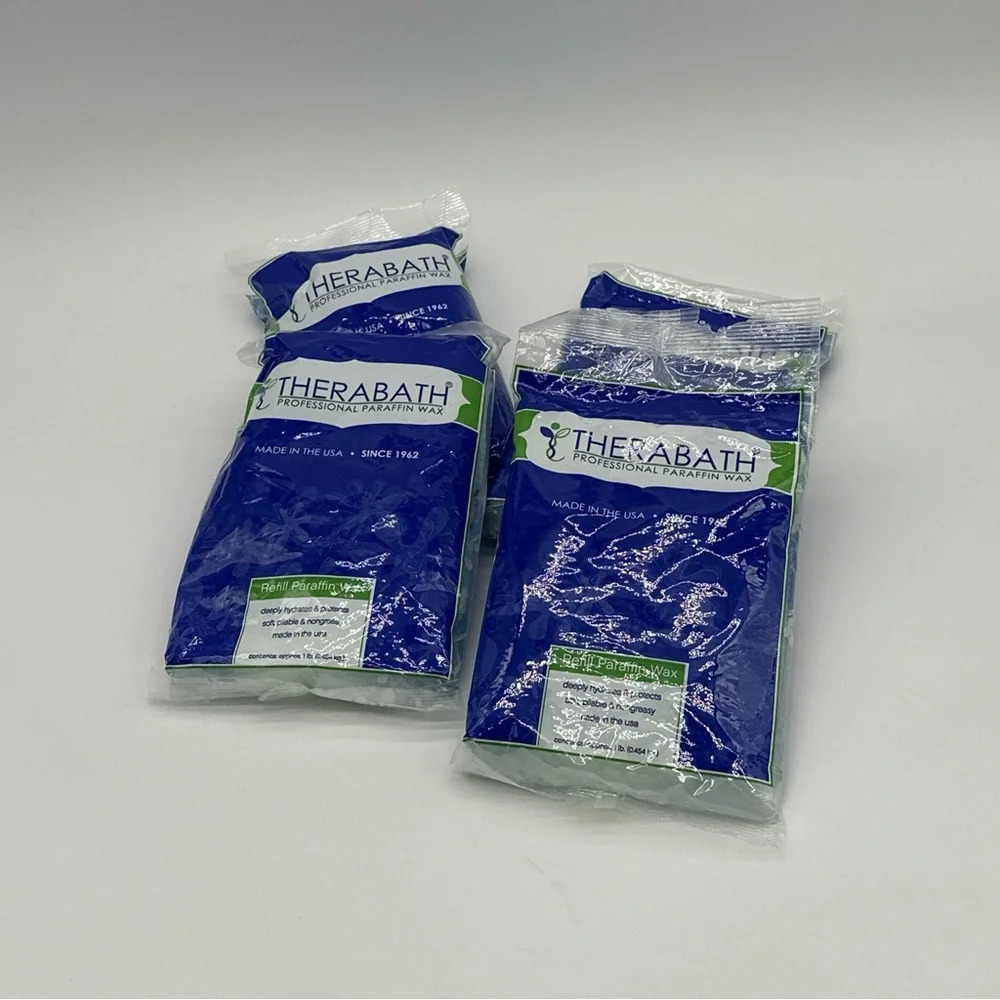 4 1lb Bags Wintergreen Refill Paraffin for Therabath Professional PRO Wax Bath